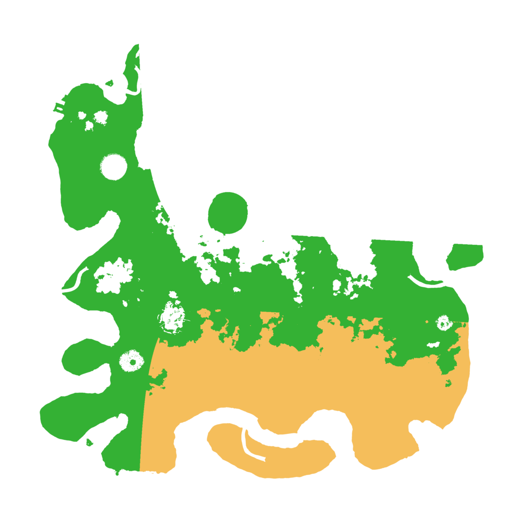 Biome Rust Map: Procedural Map, Size: 3500, Seed: 647060719