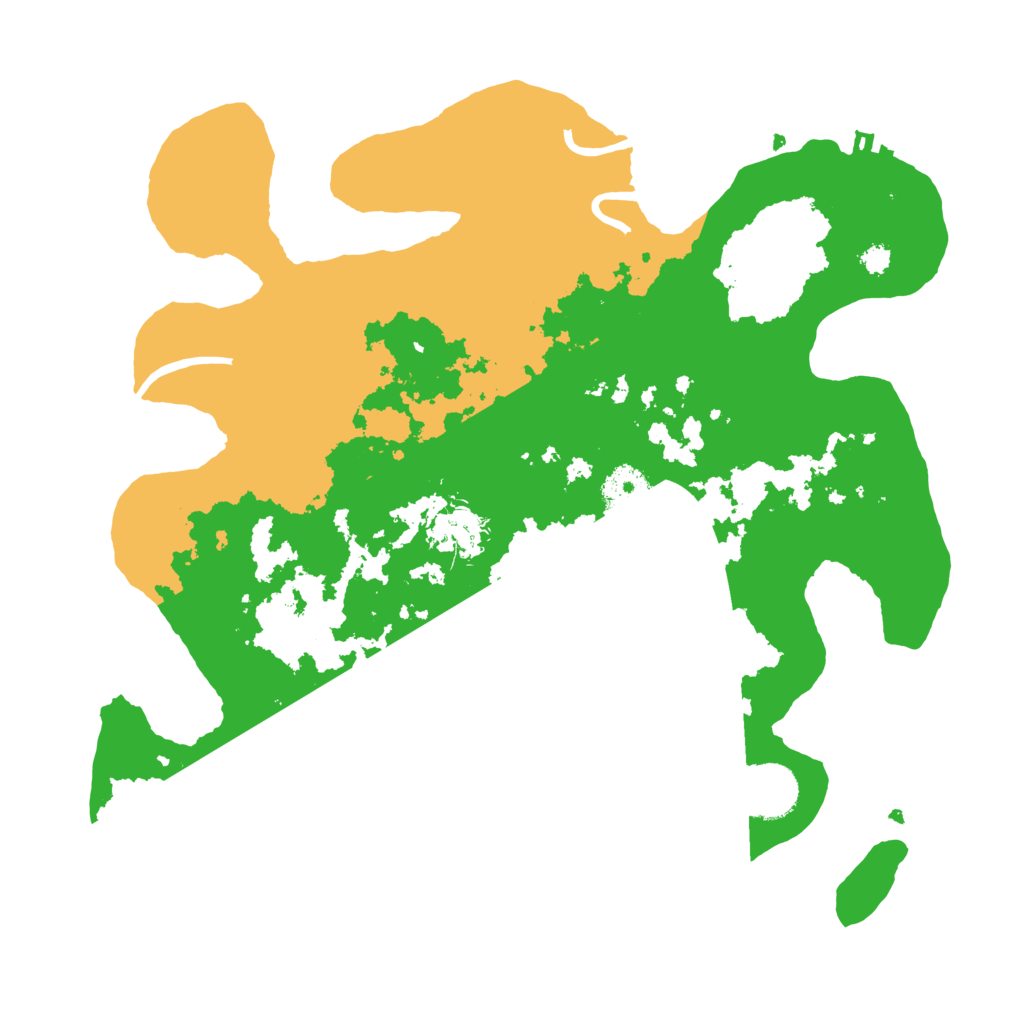 Biome Rust Map: Procedural Map, Size: 3250, Seed: 3427314