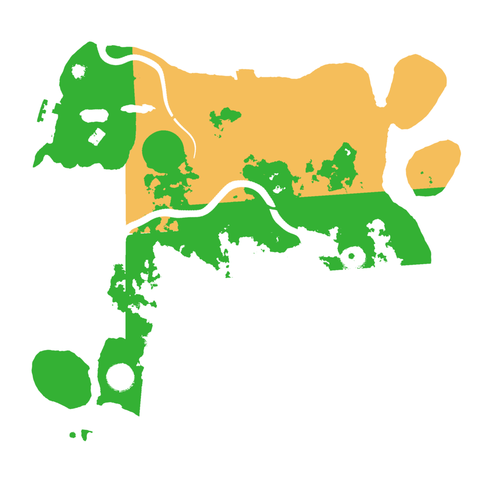 Biome Rust Map: Procedural Map, Size: 3250, Seed: 5694367