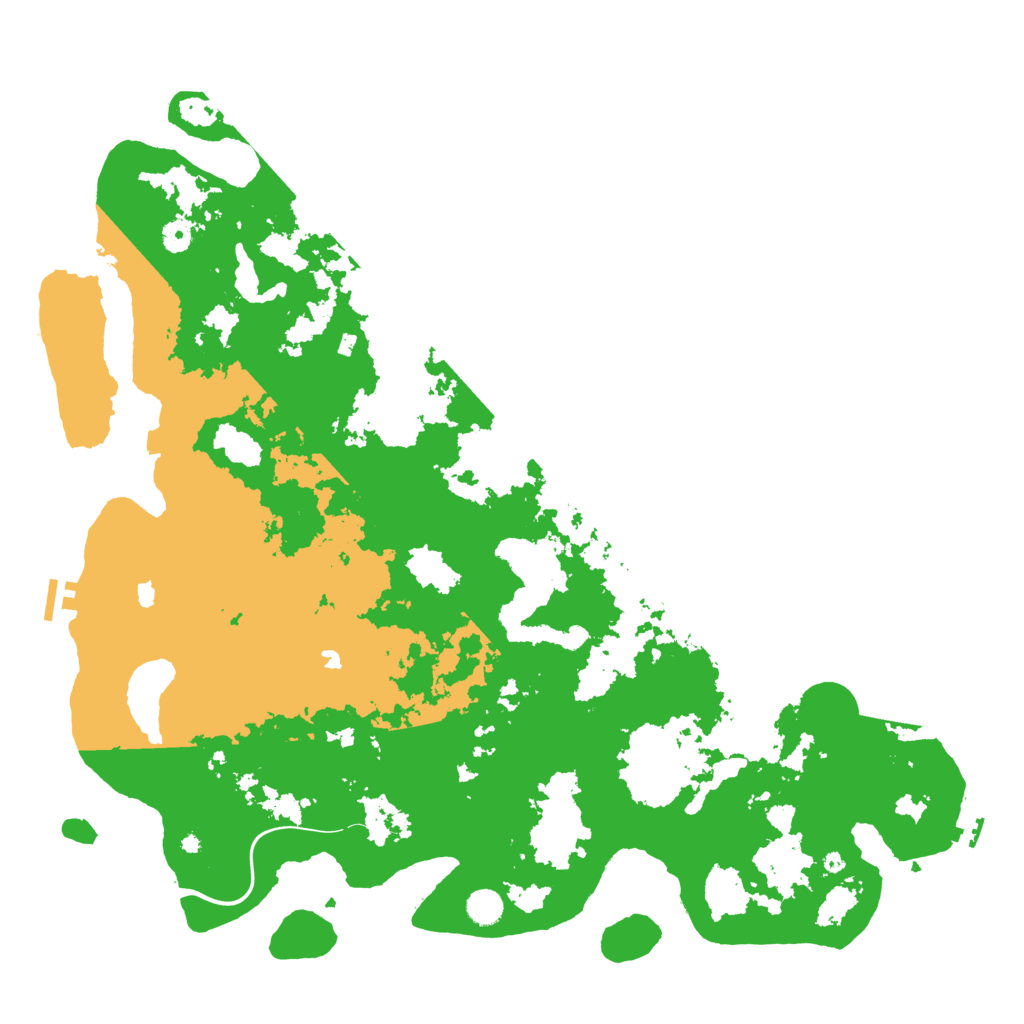 Biome Rust Map: Procedural Map, Size: 4950, Seed: 19694