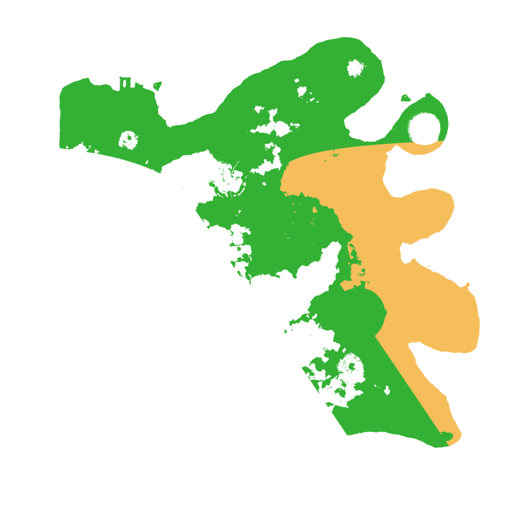 Biome Rust Map: Procedural Map, Size: 2900, Seed: 20200