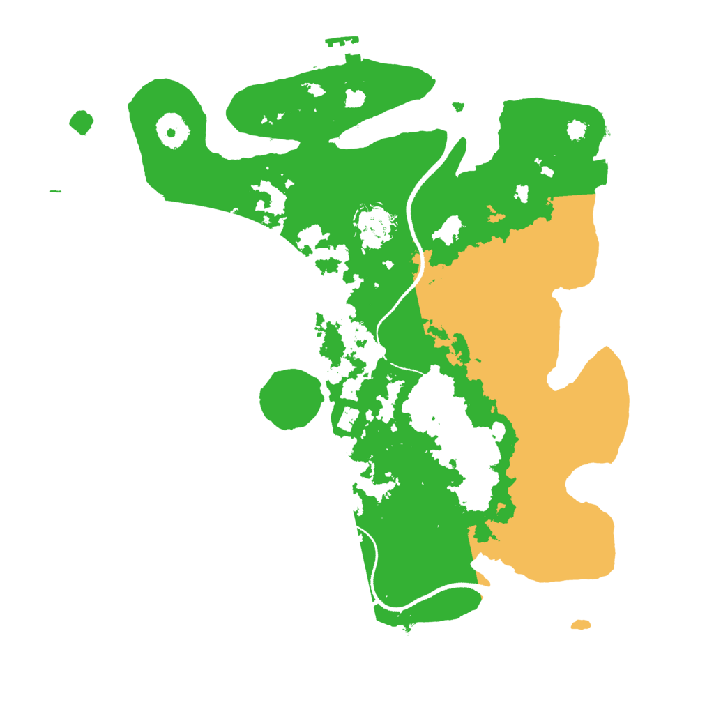 Biome Rust Map: Procedural Map, Size: 3250, Seed: 1028331