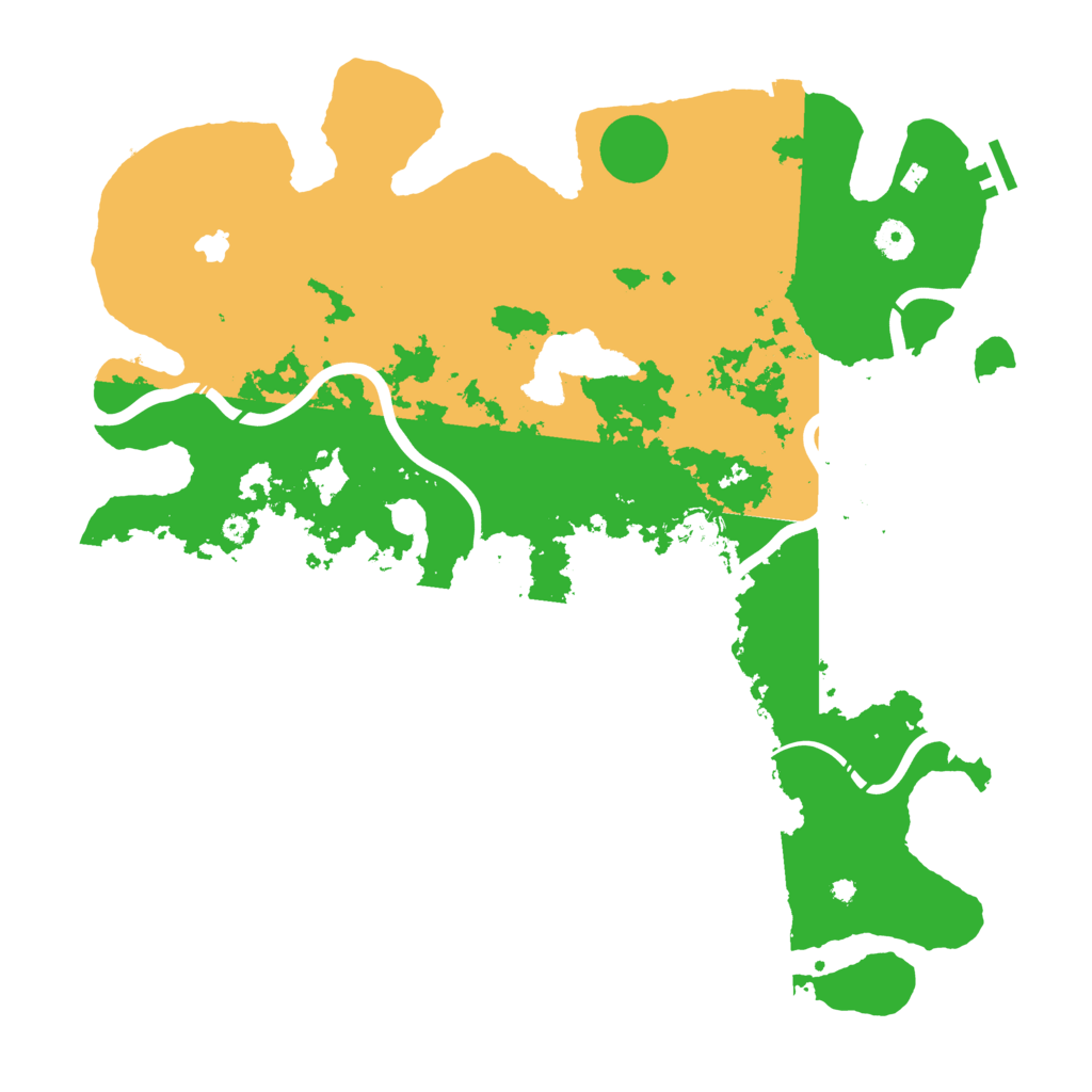 Biome Rust Map: Procedural Map, Size: 4250, Seed: 6543456