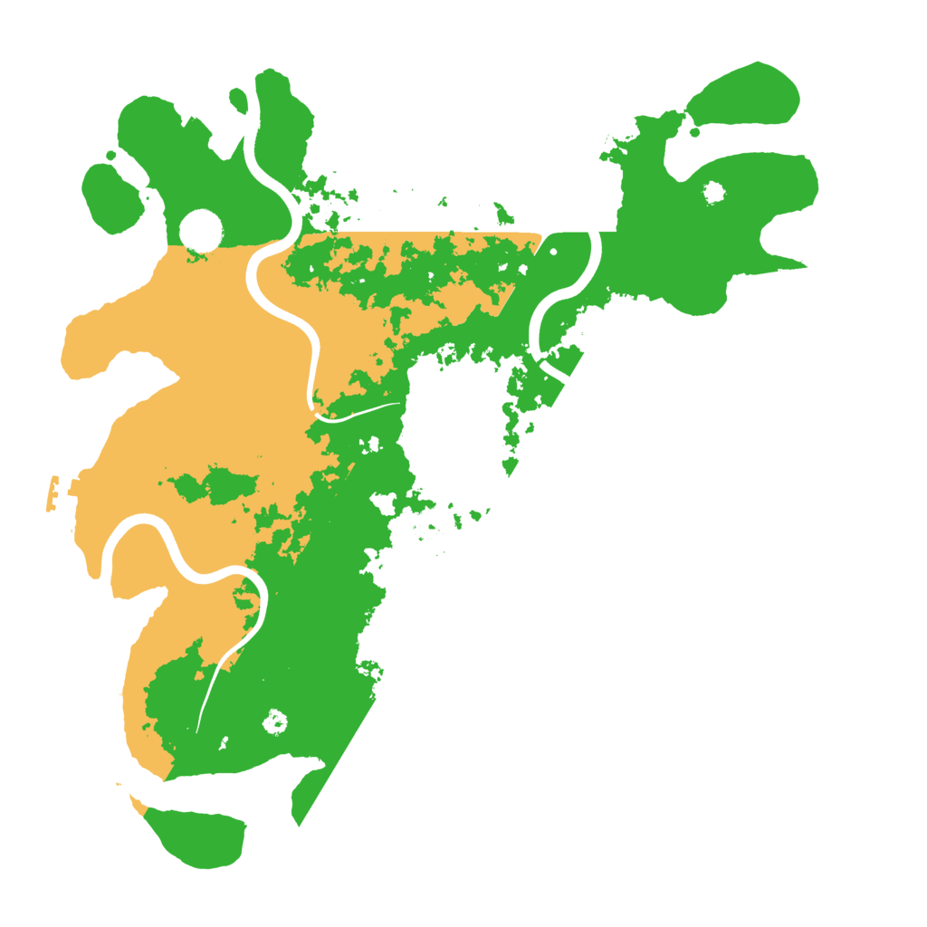 Biome Rust Map: Procedural Map, Size: 3850, Seed: 645702754