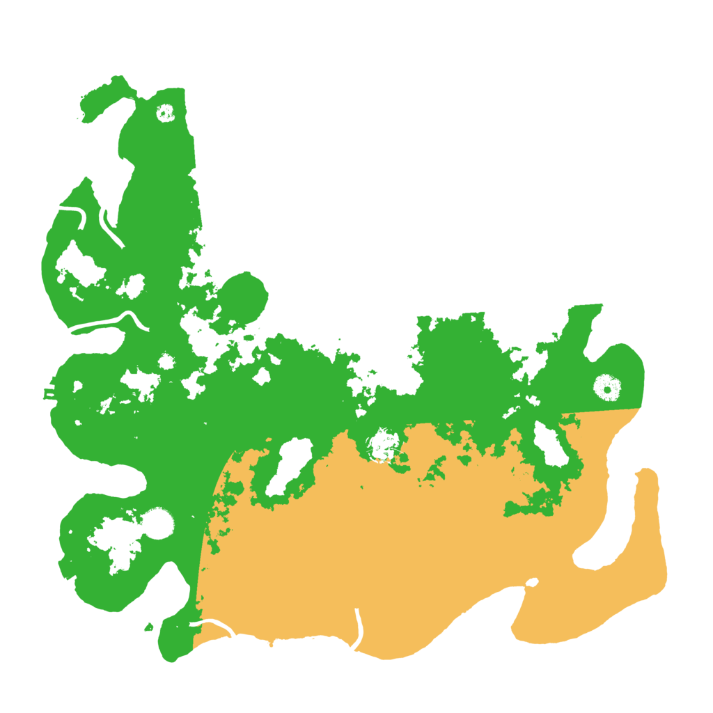 Biome Rust Map: Procedural Map, Size: 4000, Seed: 974286