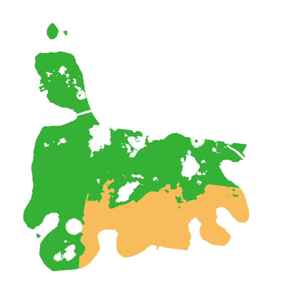 Biome Rust Map: Procedural Map, Size: 3250, Seed: 3344482