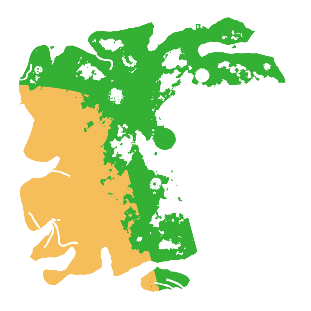 Biome Rust Map: Procedural Map, Size: 3950, Seed: 1344563434