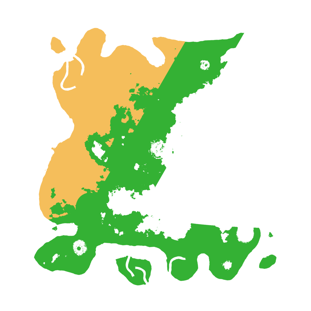 Biome Rust Map: Procedural Map, Size: 3250, Seed: 2909796