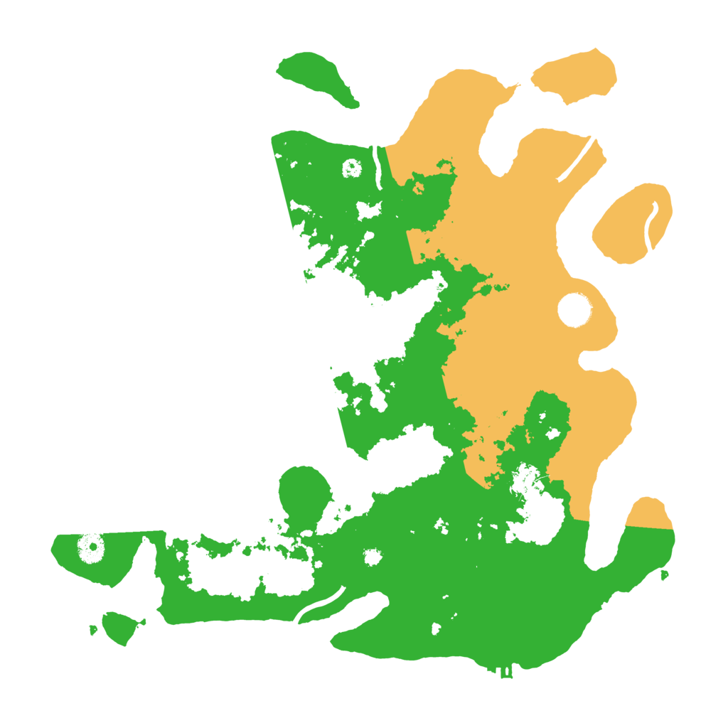 Biome Rust Map: Procedural Map, Size: 3800, Seed: 316347043