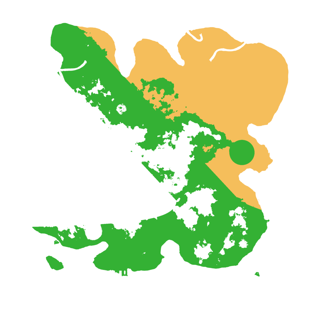 Biome Rust Map: Procedural Map, Size: 3250, Seed: 544247