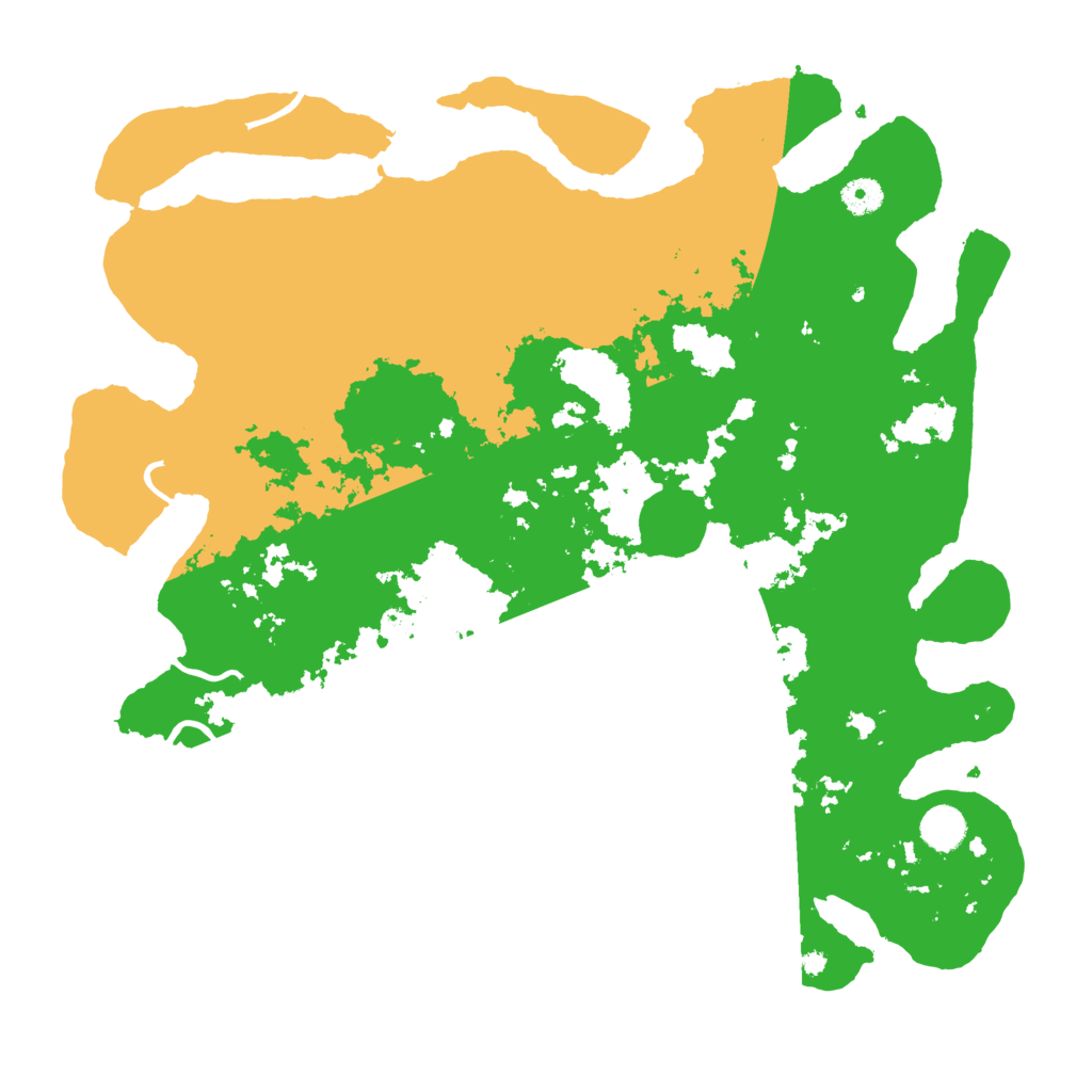 Biome Rust Map: Procedural Map, Size: 4250, Seed: 400702747