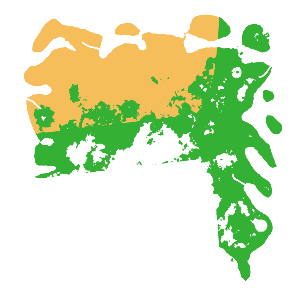 Biome Rust Map: Procedural Map, Size: 4250, Seed: 2068586339