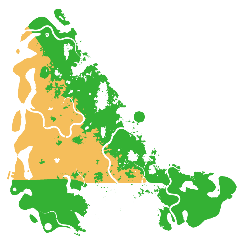 Biome Rust Map: Procedural Map, Size: 6000, Seed: 284226
