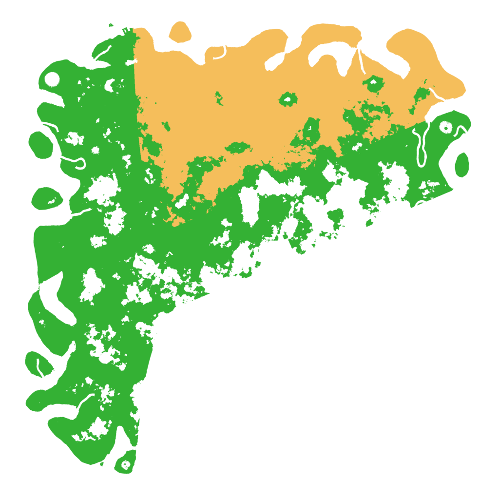 Biome Rust Map: Procedural Map, Size: 6000, Seed: 282059