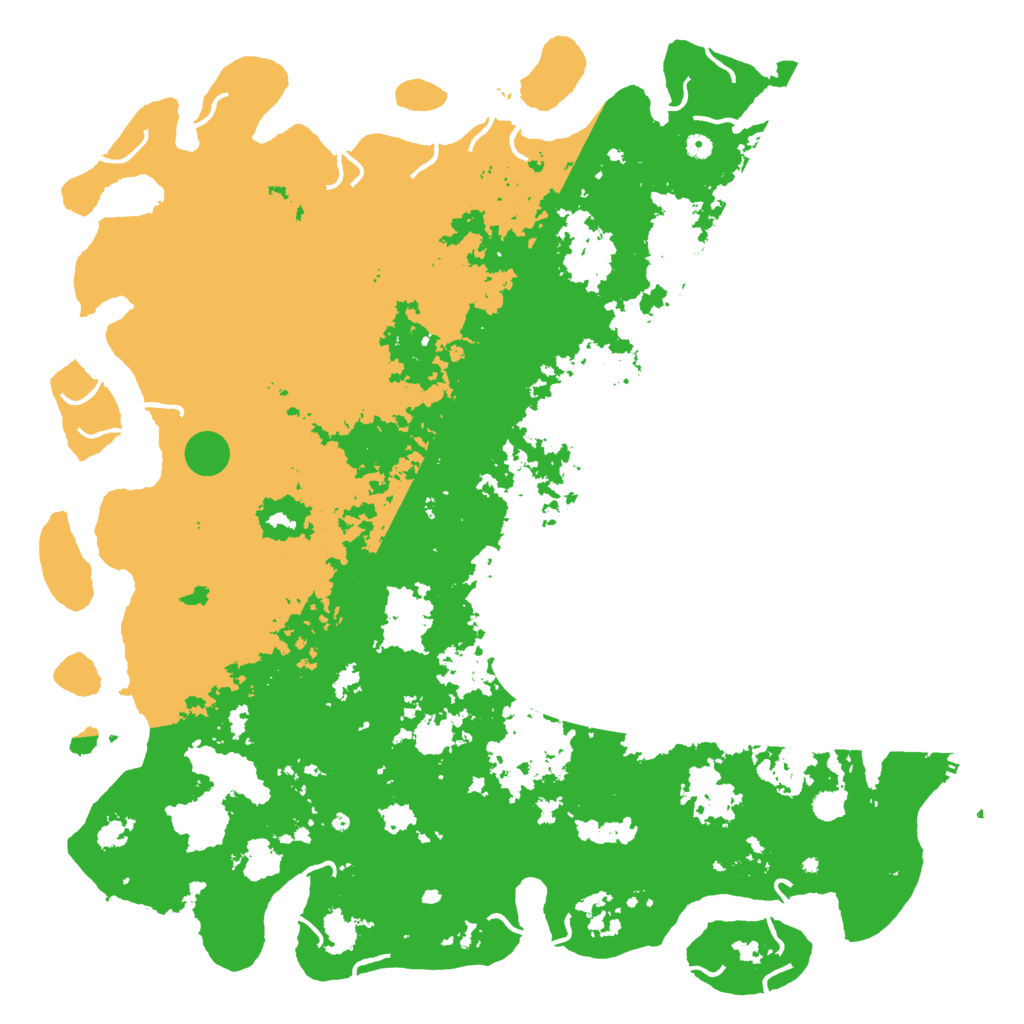 Biome Rust Map: Procedural Map, Size: 6000, Seed: 574570