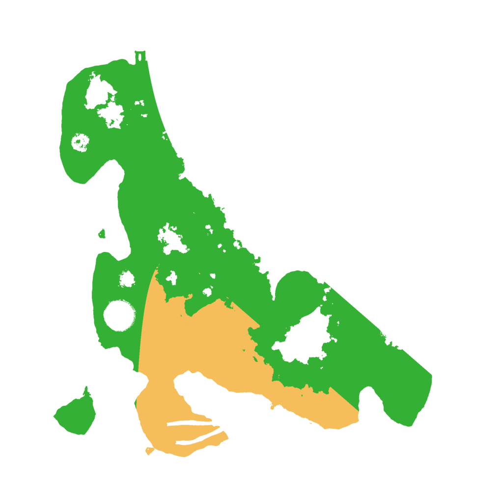 Biome Rust Map: Procedural Map, Size: 2900, Seed: 24