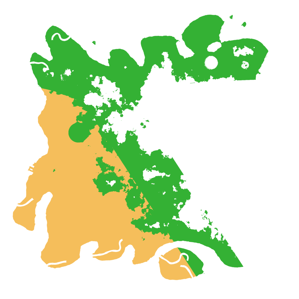 Biome Rust Map: Procedural Map, Size: 4000, Seed: 612219519