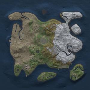 Thumbnail Rust Map: Procedural Map, Size: 2900, Seed: 640, 13 Monuments