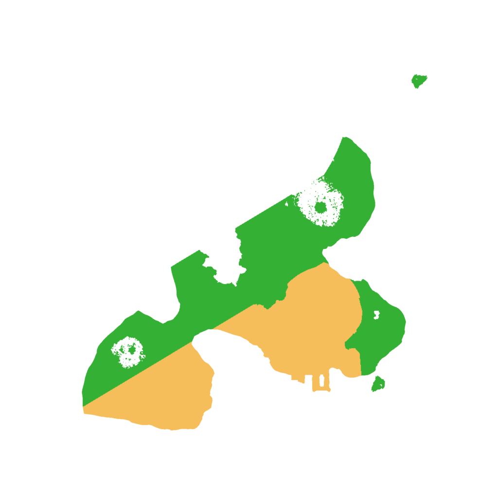 Biome Rust Map: Procedural Map, Size: 1700, Seed: 7777