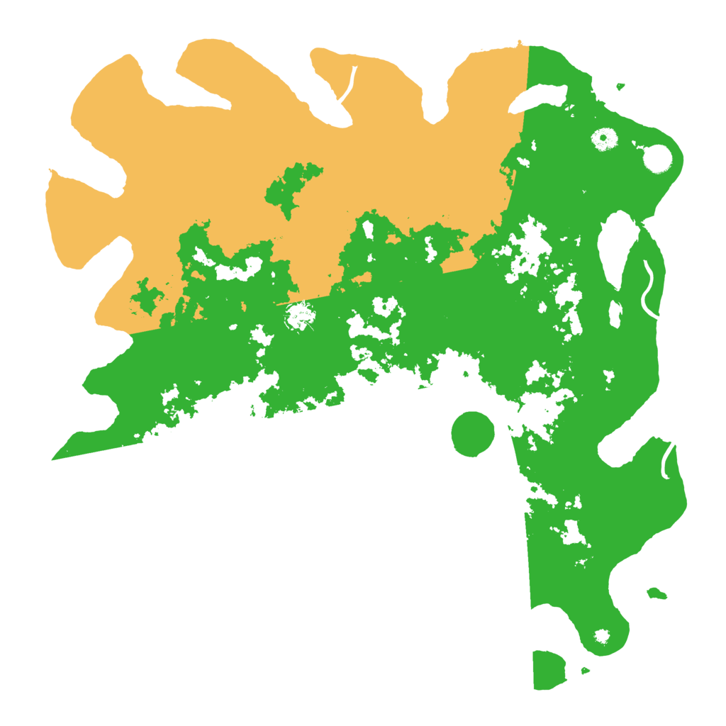 Biome Rust Map: Procedural Map, Size: 4500, Seed: 2804