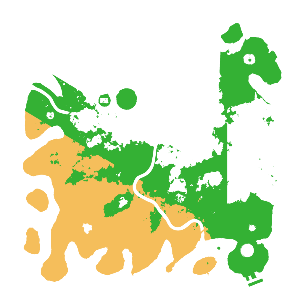 Biome Rust Map: Procedural Map, Size: 4000, Seed: 4774204