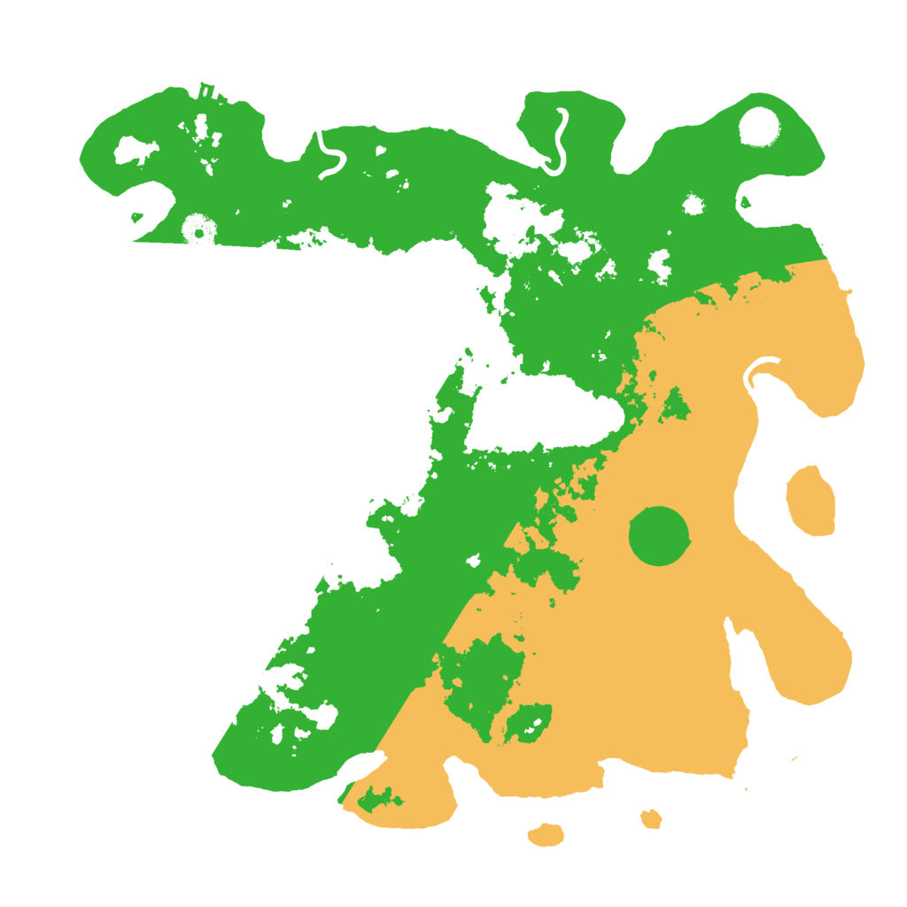 Biome Rust Map: Procedural Map, Size: 4000, Seed: 27129