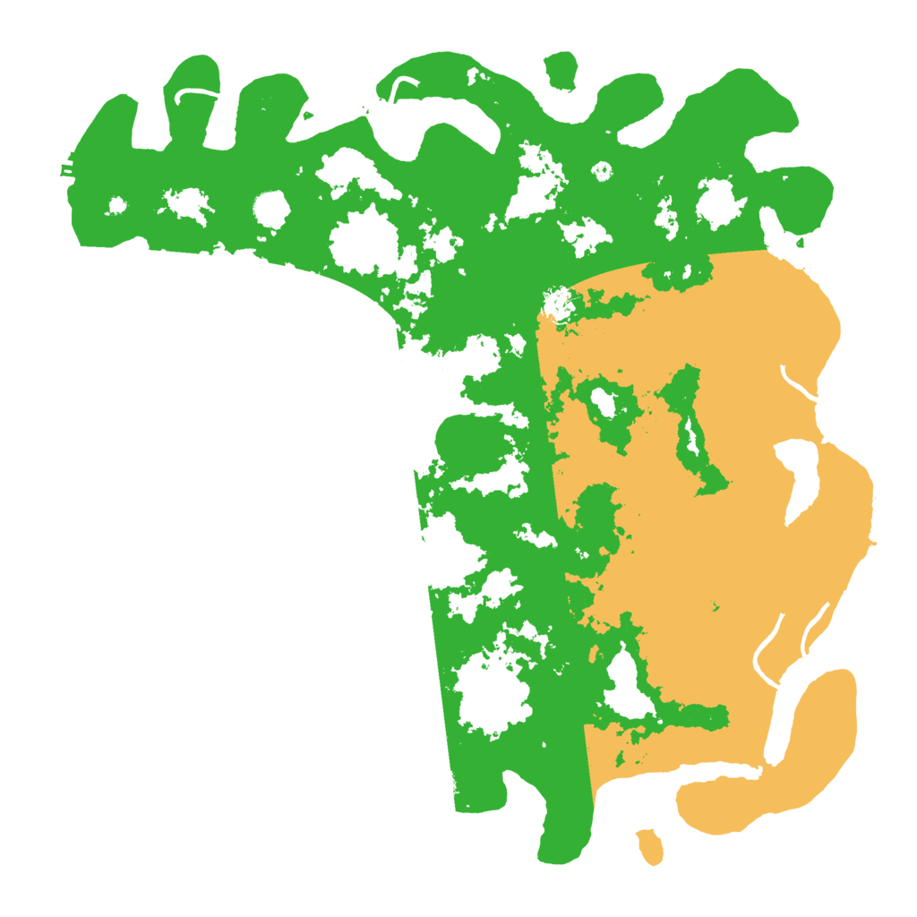 Biome Rust Map: Procedural Map, Size: 4800, Seed: 13373