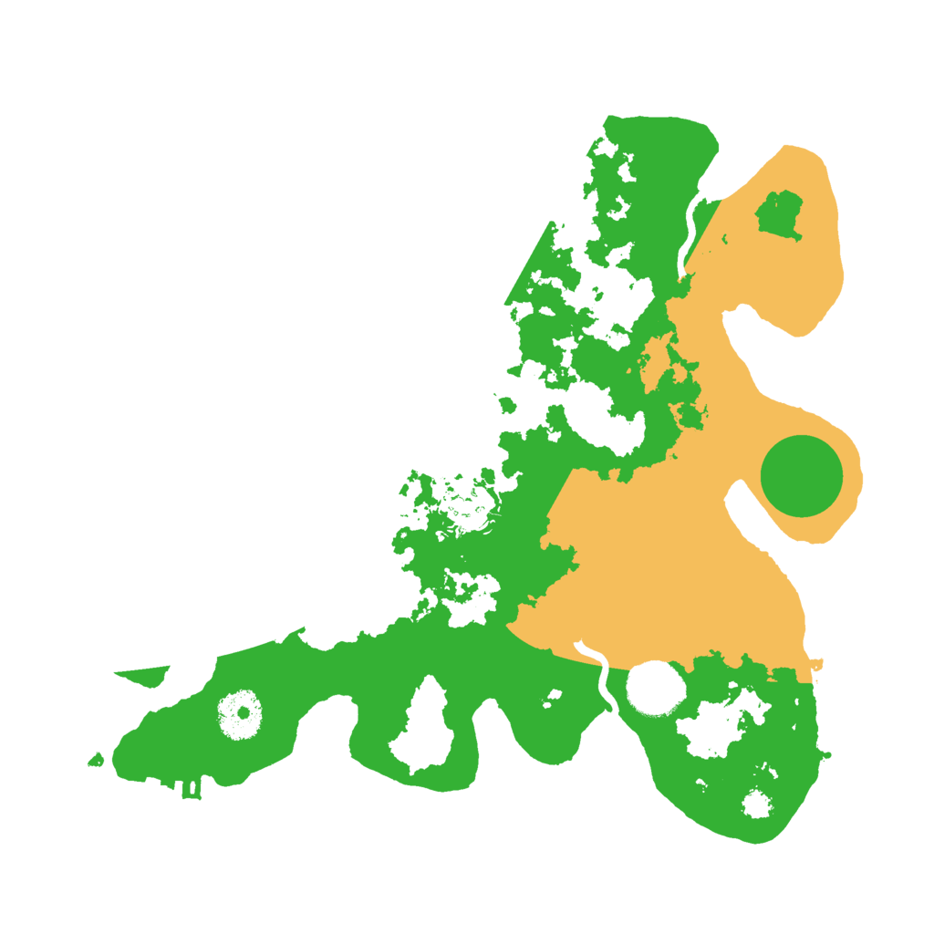 Biome Rust Map: Procedural Map, Size: 3000, Seed: 712