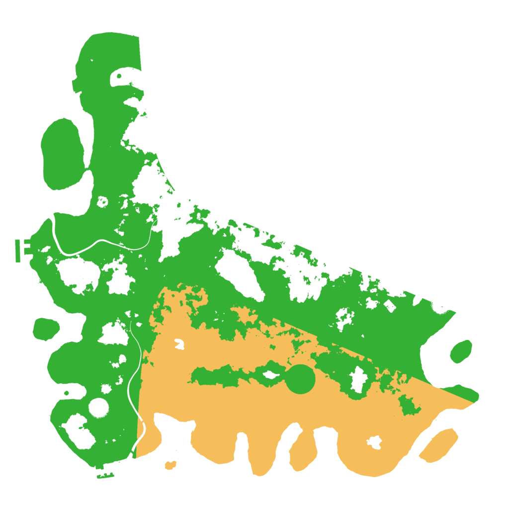 Biome Rust Map: Procedural Map, Size: 4500, Seed: 1208907662