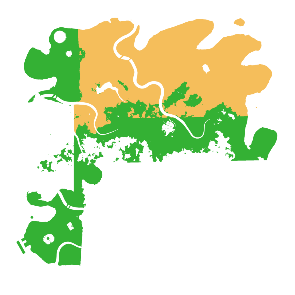 Biome Rust Map: Procedural Map, Size: 4250, Seed: 594624431