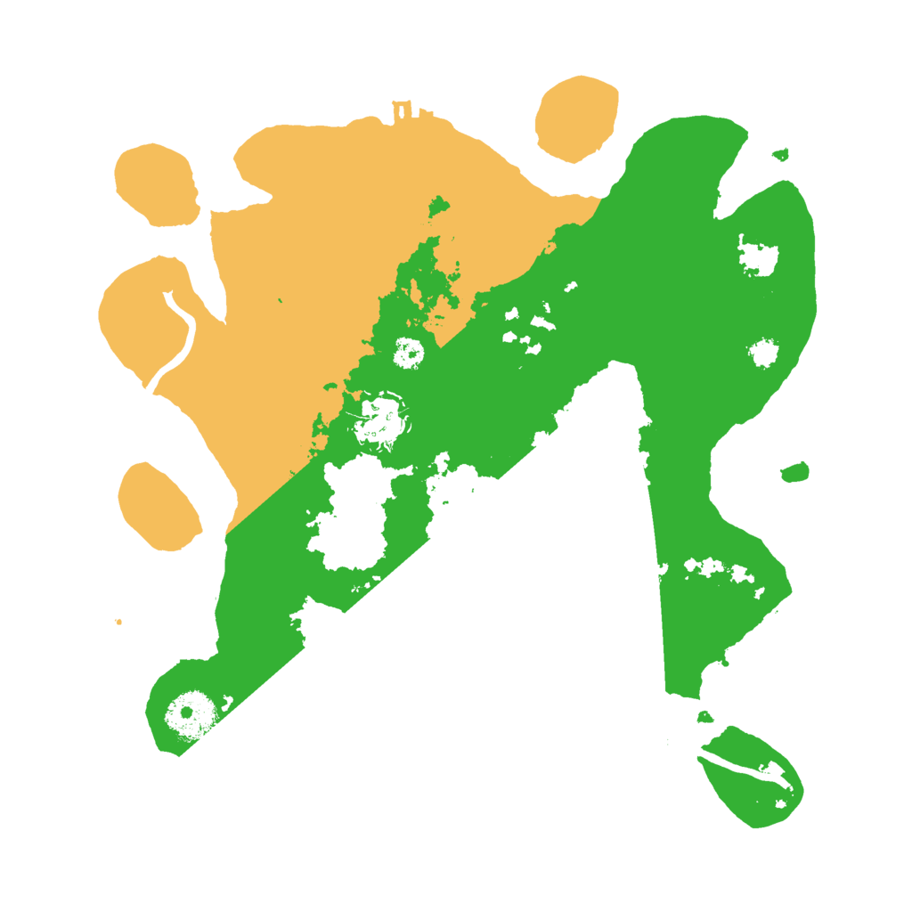 Biome Rust Map: Procedural Map, Size: 3000, Seed: 711