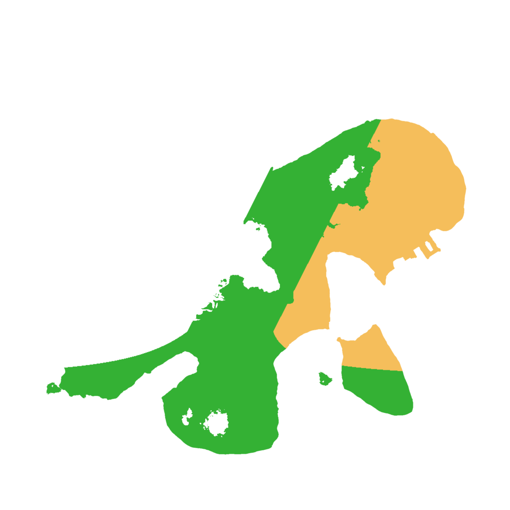 Biome Rust Map: Procedural Map, Size: 1900, Seed: 2030900