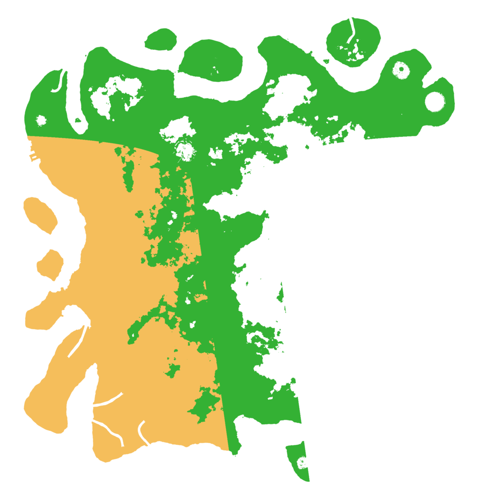 Biome Rust Map: Procedural Map, Size: 4500, Seed: 19900805