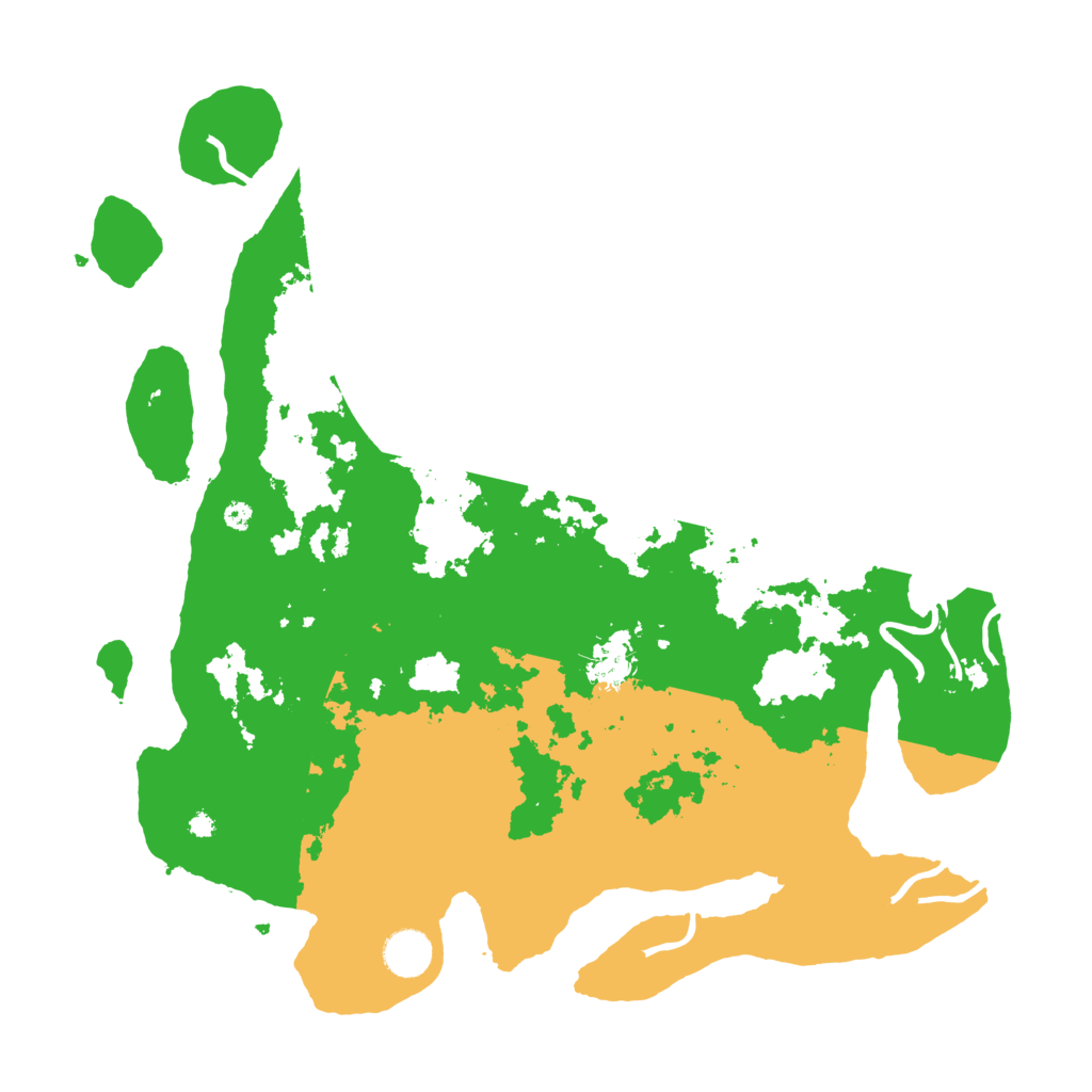 Biome Rust Map: Procedural Map, Size: 4000, Seed: 819824