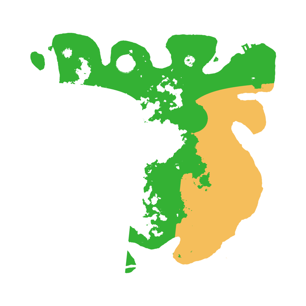 Biome Rust Map: Procedural Map, Size: 3000, Seed: 126168576