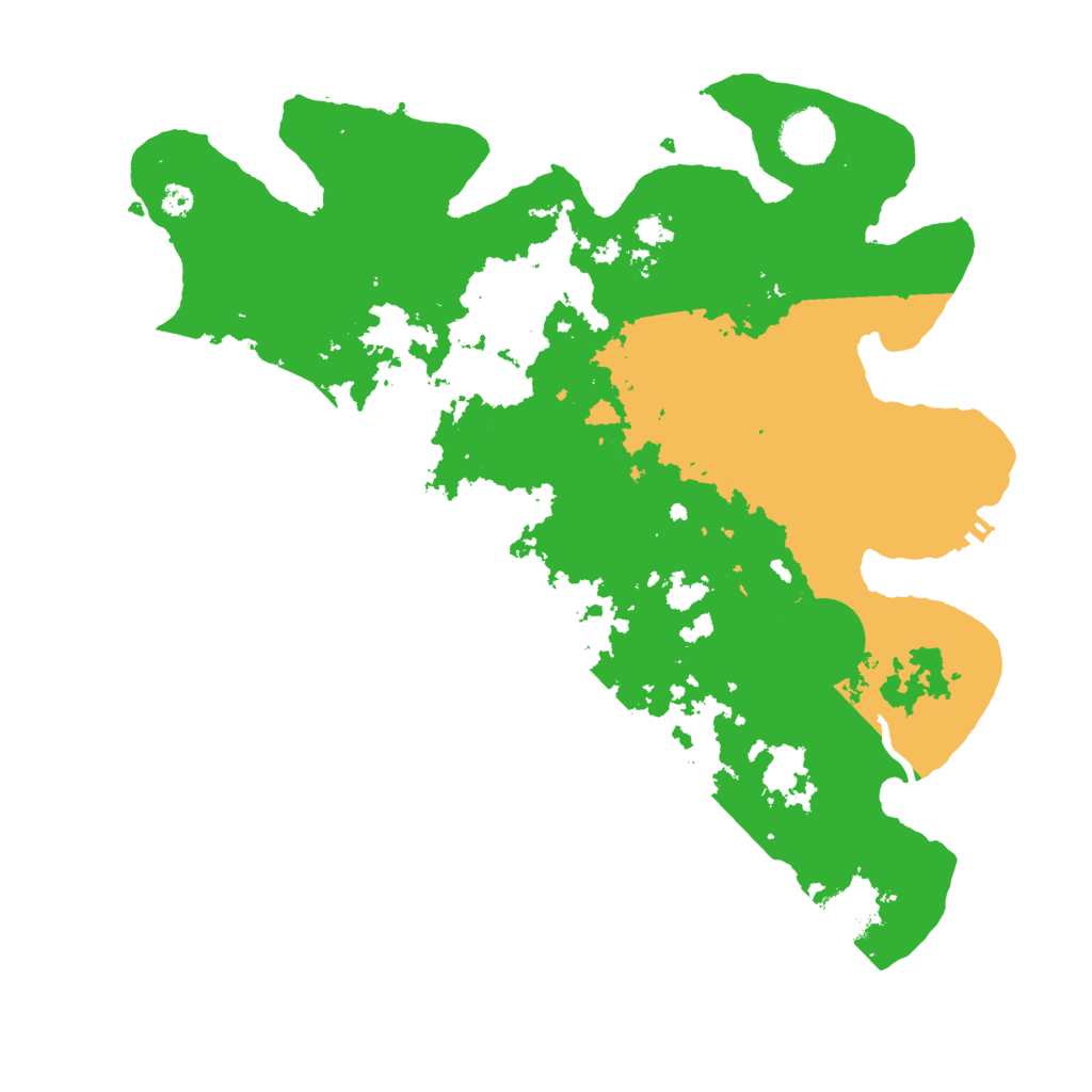 Biome Rust Map: Procedural Map, Size: 3500, Seed: 947469399