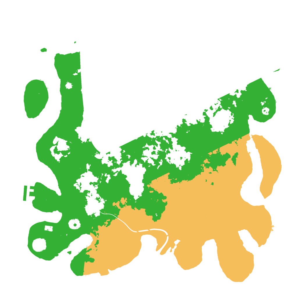 Biome Rust Map: Procedural Map, Size: 3950, Seed: 1365905693