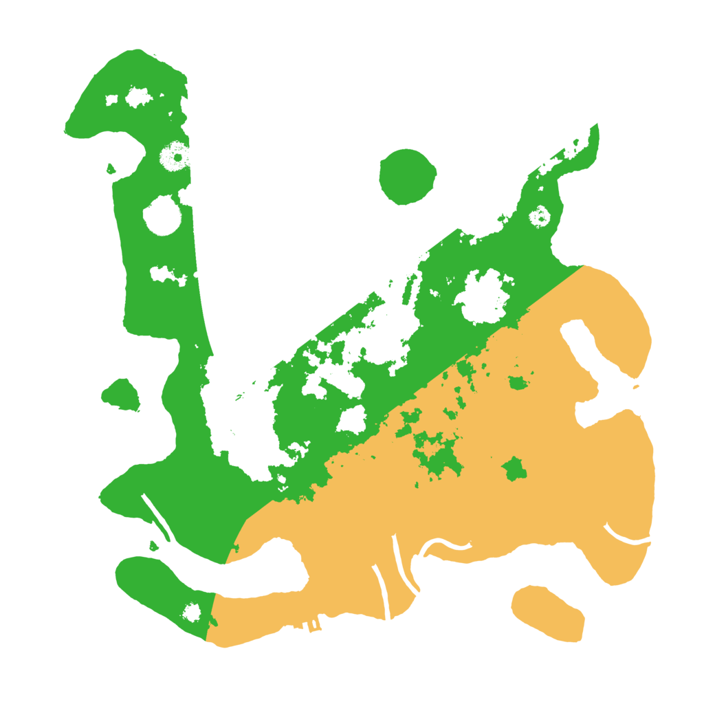 Biome Rust Map: Procedural Map, Size: 3500, Seed: 8087552