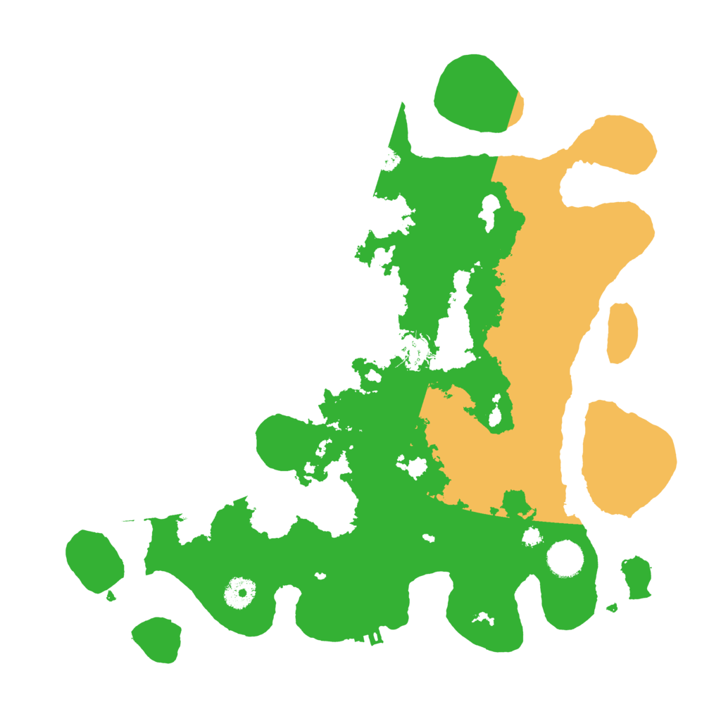 Biome Rust Map: Procedural Map, Size: 3500, Seed: 653843118