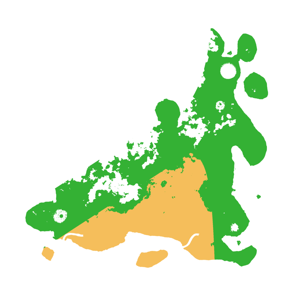 Biome Rust Map: Procedural Map, Size: 3300, Seed: 88598139