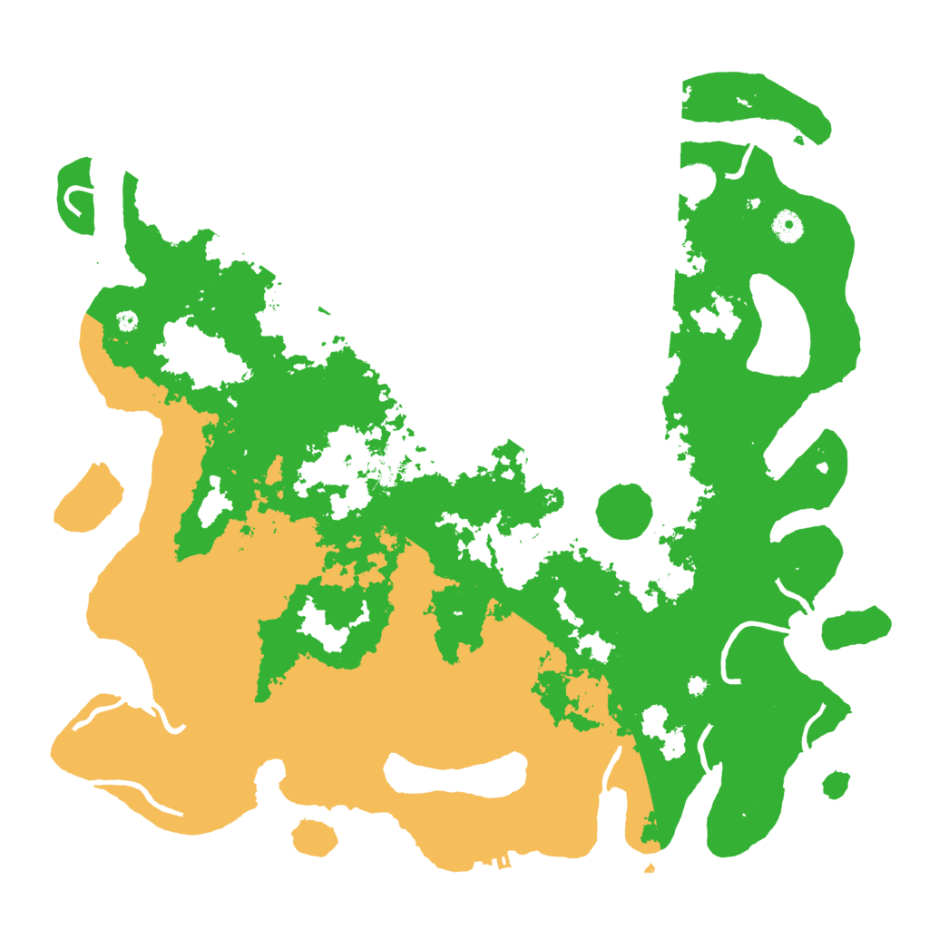 Biome Rust Map: Procedural Map, Size: 4500, Seed: 5541965