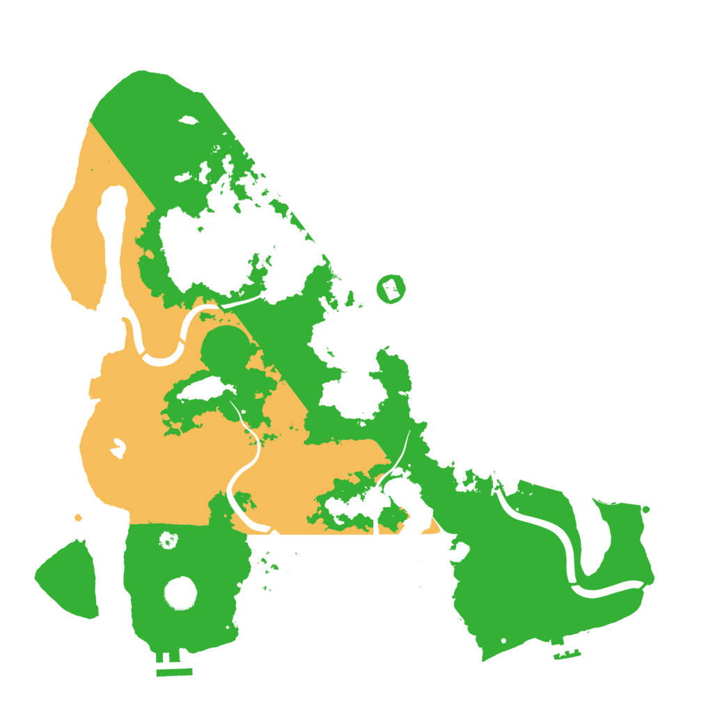 Biome Rust Map: Procedural Map, Size: 4000, Seed: 4856333