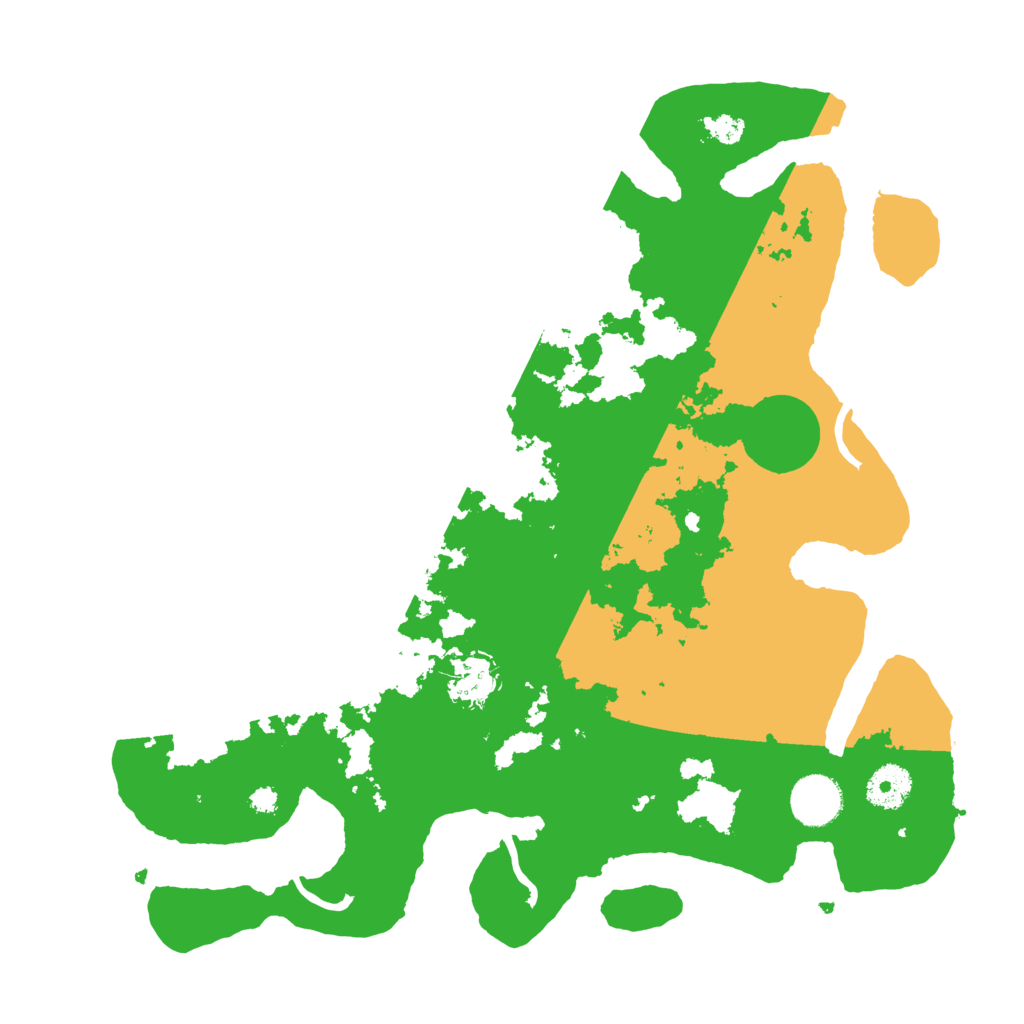 Biome Rust Map: Procedural Map, Size: 3500, Seed: 1740686071