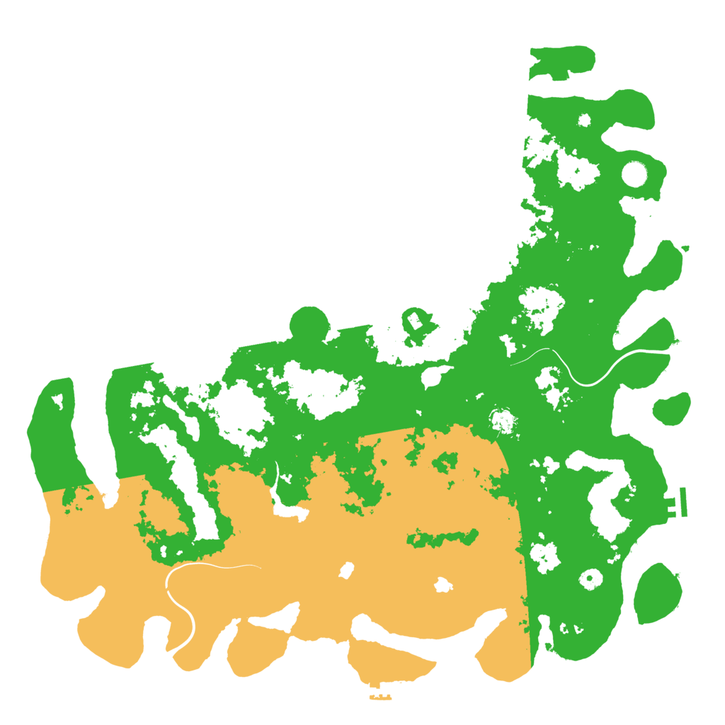 Biome Rust Map: Procedural Map, Size: 5000, Seed: 8945641