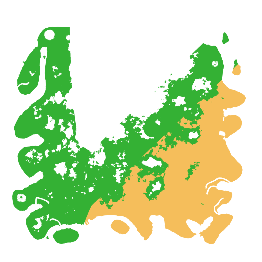 Biome Rust Map: Procedural Map, Size: 4500, Seed: 3622615