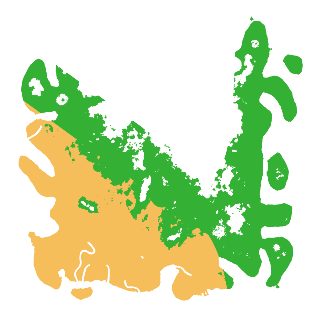 Biome Rust Map: Procedural Map, Size: 4250, Seed: 2563