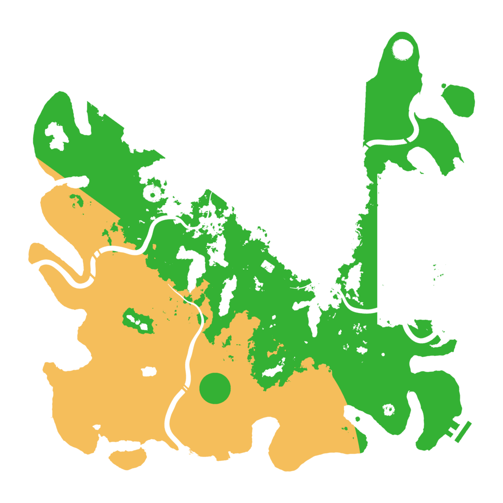 Biome Rust Map: Procedural Map, Size: 4250, Seed: 2563