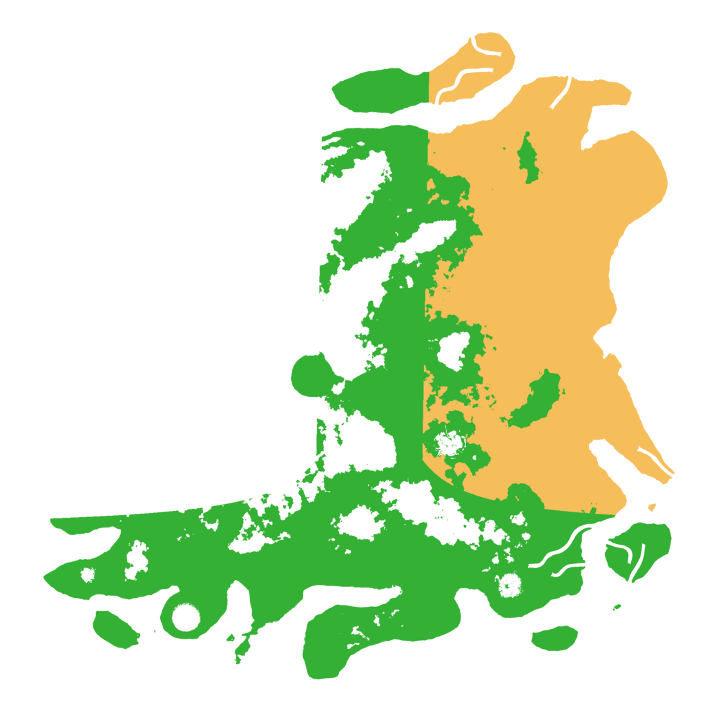 Biome Rust Map: Procedural Map, Size: 4500, Seed: 51915114