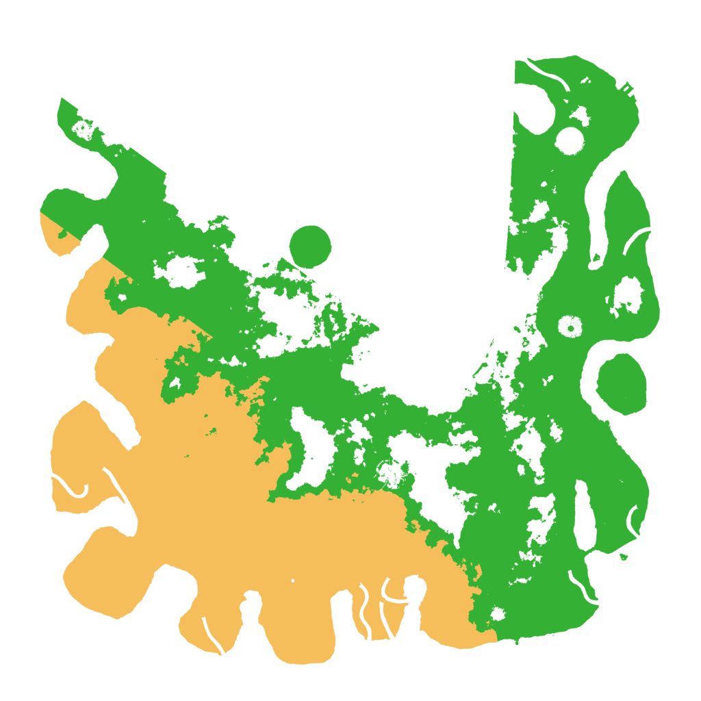 Biome Rust Map: Procedural Map, Size: 4500, Seed: 20329