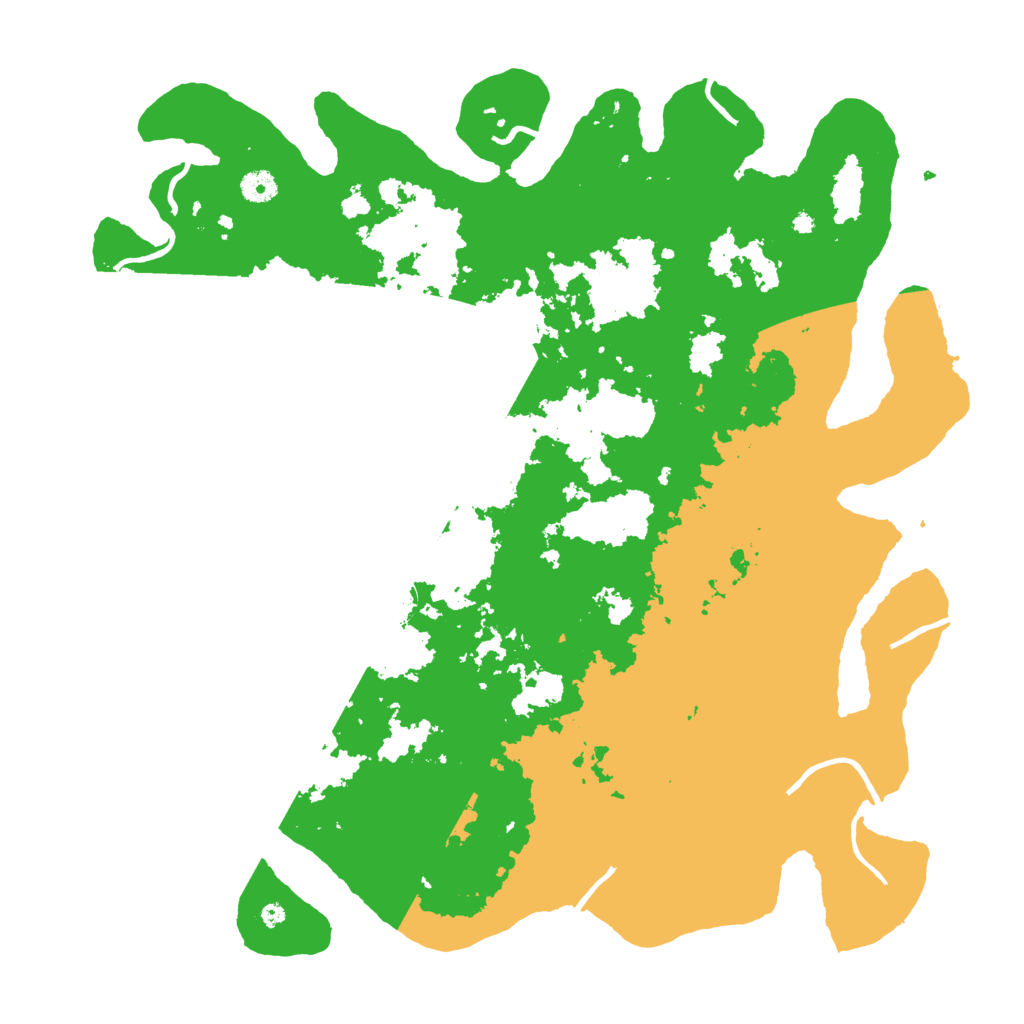 Biome Rust Map: Procedural Map, Size: 4500, Seed: 548621748